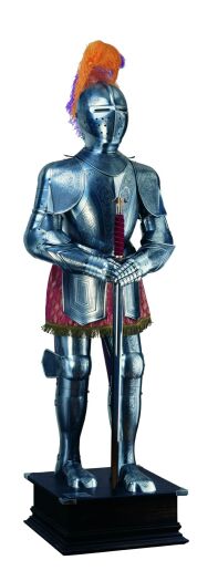 KNIGHT ARMOR 1:1 sixteenth century engraving