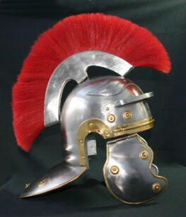 Roman legionary helmet with steel comb AH-24111