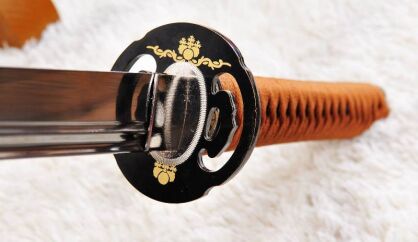 JAPANISCHE Samurai NINJA SCHWERT kohlenstoffhaltiger Stahl 1095 MARU, R1023