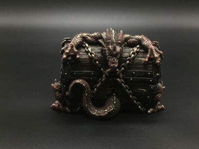 DRAGON chained to BOX casket VERONESE (WU76983A4)