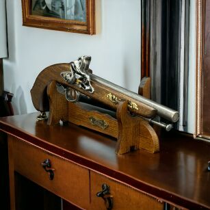 HISTORICAL BRITISH GUN flintlock (W131-E)