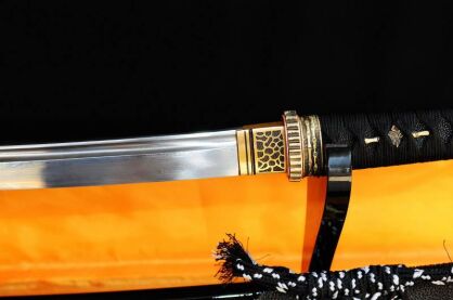 Samurai sword wakizashi, ??1095 High Carbon Steel layered Damascus, R324