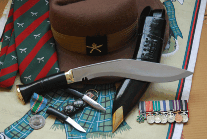 SERVICE NO 1 CEREMONIAL KUKRI NKH-GACI-11