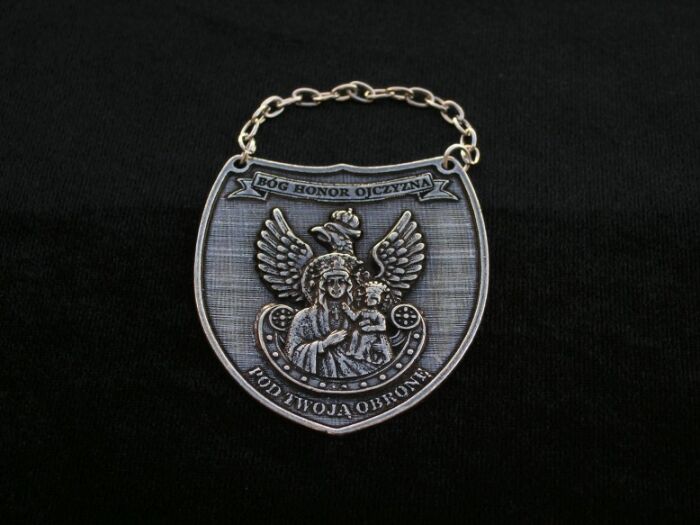 Gorget GOD Honor COUNTRY silver R20