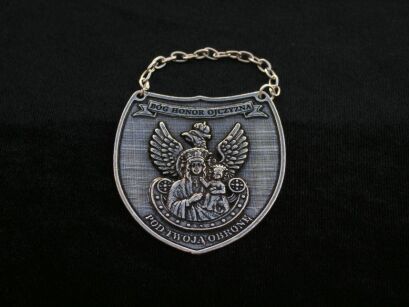 Gorget GOD Honor COUNTRY silver R20