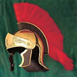 GREEK ROMANIAN HELMET WITH HORSE HAIR COMB WS888008