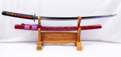 UNIQUE samurai sword KATANA - STEEL Tamahagane R1043
