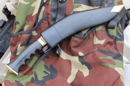 II WORLD WAR GRIPPER HANDLE KUKRI NKH-GAEI-02
