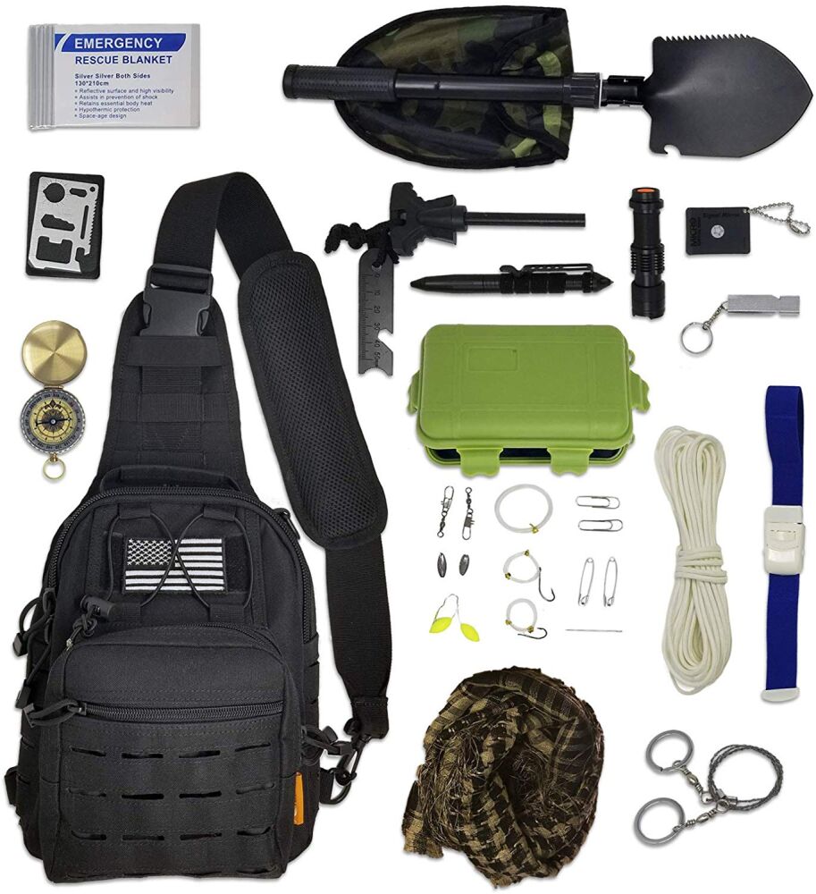 Survival gear kit backpack - Special Replicas