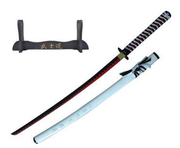 WHITE samurai sword KATANA HIT 4 KM 107-410