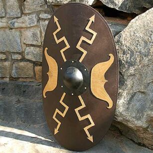 ROMAN cavalry OVAL SHIELD   (WS801068)