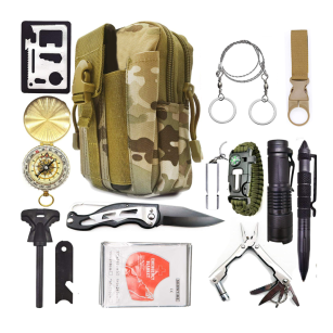 SURVIVAL KIT RESCUE 13in1 SURVIVAL BAG ZS-1