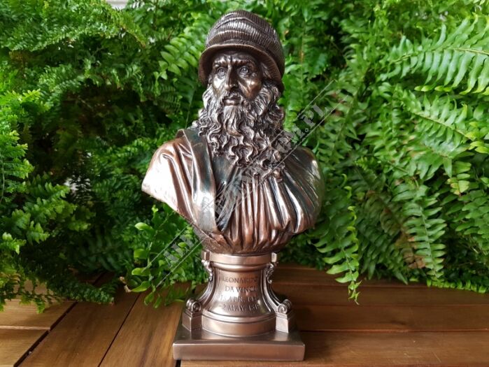 SCULPTURE - Bust LEONARDO DA VINCI VERONESE (WU75536V4)