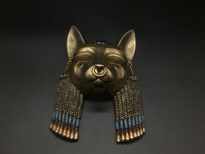 MASK OF THE EGYPTIAN BASTET GODDESS VERONESE  (WU76490A4)
