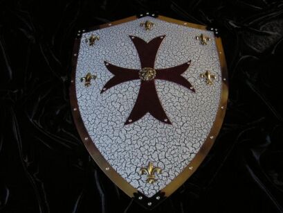KNIGHT STEEL SHIELD Crusaders (858)