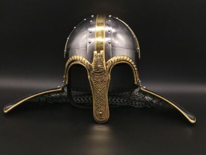 VIKING HELMET WITH CHAINMAIL AH-241166
