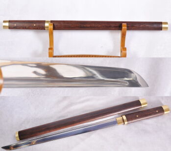 Samurai Wakizashi functional JAPAN STEEL 1060 JWT330