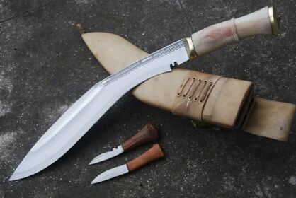 19TH CENTURY AUTHENTIC GURKHA WWI KUKRI NKH-GAEI-09