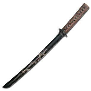 DRAGON SWORD Wakizashi Boken TRAINING WOODEN 1808D