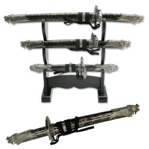SET OF 3 TANTO WITH STAND