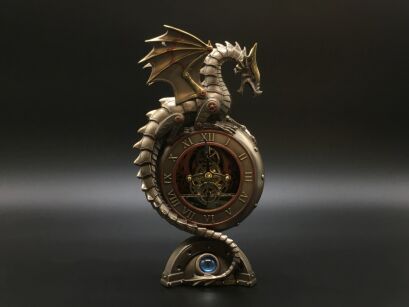 STEAMPUNK CLOCK - MECHANICAL DRAGON VERONESE (WU77279A4)