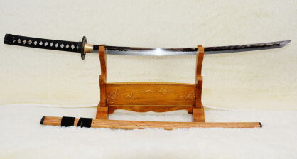 UNIQUE samurai sword KATANA - STEEL Tamahagane R858