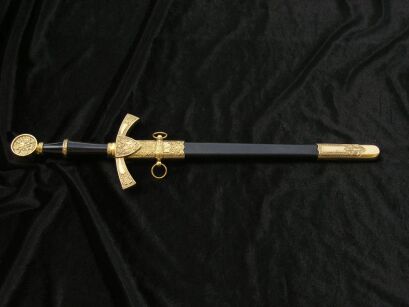 TEMPLAR dagger with scabbard HKGF626