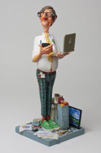 Figurine of computer sciences - Guilermo Forchino (FO84009)