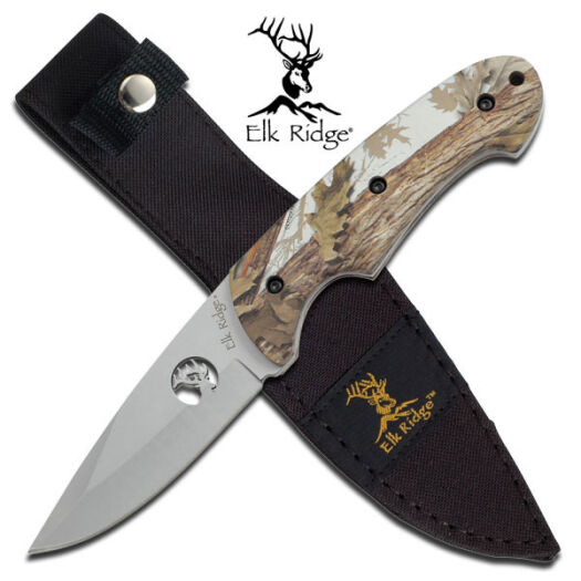 Elk Ridge ER-046CA Fixed Blade Knife 8.5