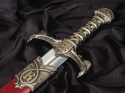 SOPHISTICATED elaborate DAGGER Richard the Lionheart (4157-N)