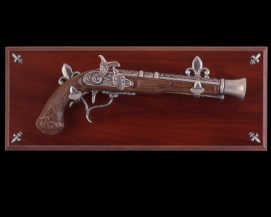 Replica Flint Lock Blunderbuss Napoleonic Officers Pistol Dueling Set