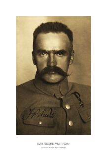 Poster A3 - Jozef Pilsudski - VM - 1920. GPlakJP04