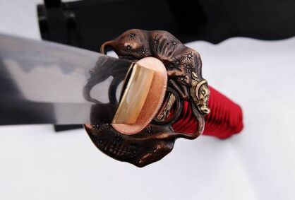 Samurai sword KATANA, 1095 High Carbon Steel layered, HAND FORGED, HONSANMAI R825