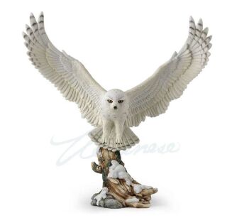 Flying SNOWY OWL VERONESE (WU77435AA)