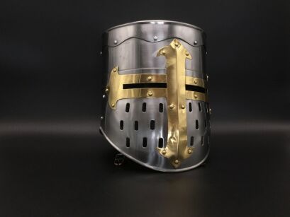KNIGHT STEEL HELMET TEMPLAR AH-24155