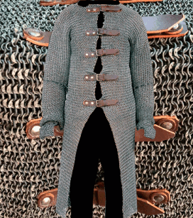 Medieval riveted chainmail ring B81800