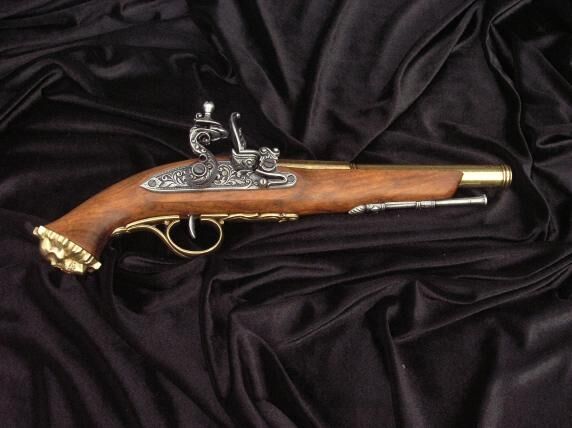 18th Century English Flintlock Blunderbuss - Pirate - Non-Firing Denix  Replica