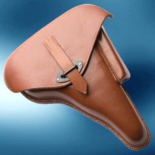 German WWII AfrikaKorps P-38 Hardshell Luger Holster (WS802200)