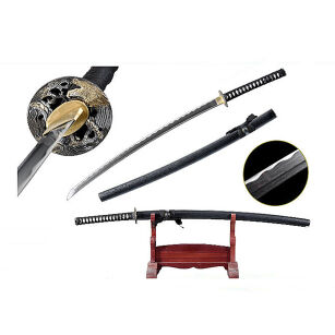 PROF SWORD SAMURAI KATANA TRAINING DAMASCUS SW-9262